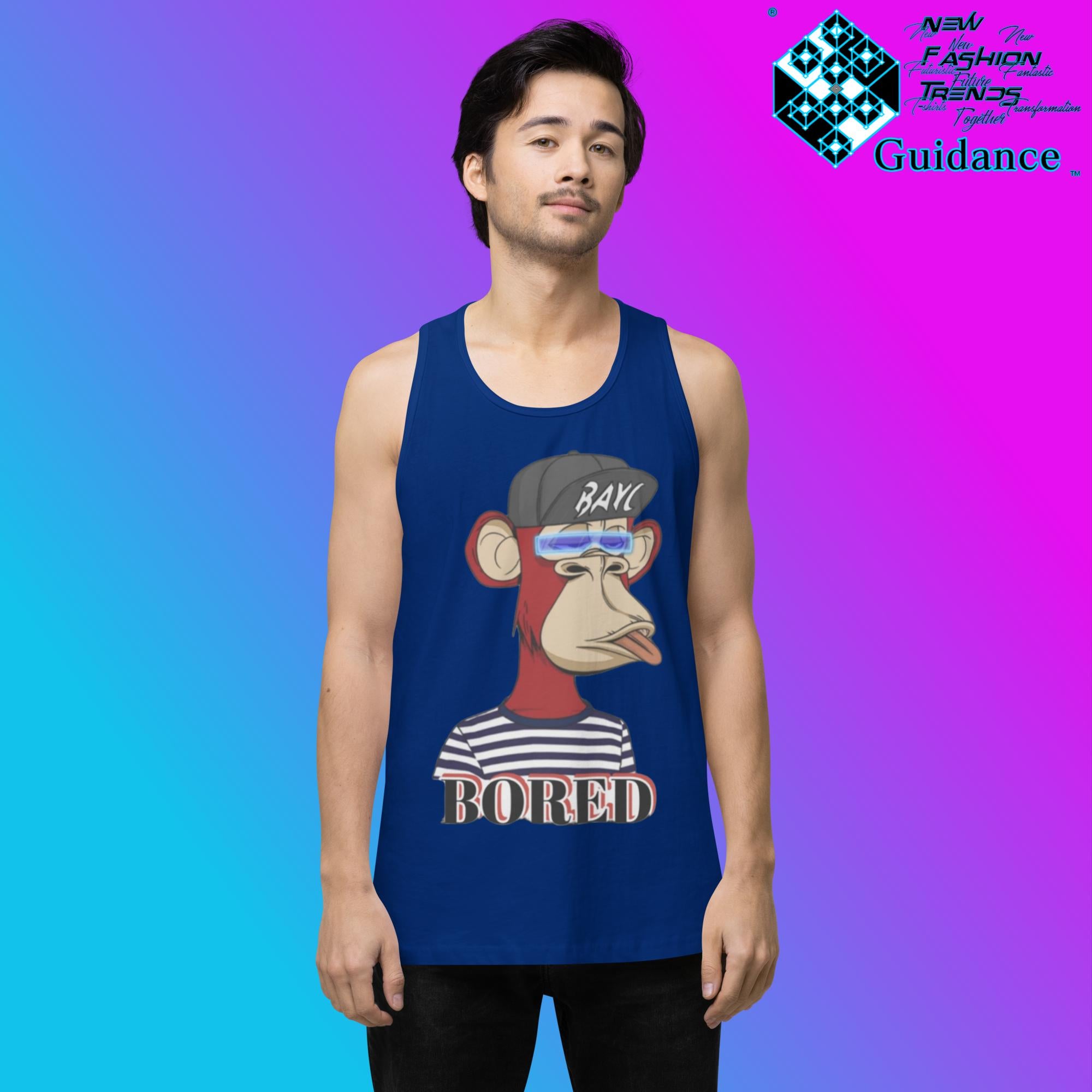 Bored Ape NFT - Tank Tops Tank Tops by XGuidance Team Royal 9