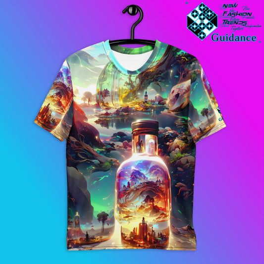 Bottle View T-Shirt T-Shirts by XGuidance XS 1