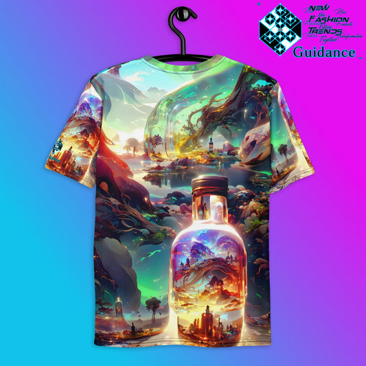 Bottle View T-Shirt T-Shirts by XGuidance XS 2