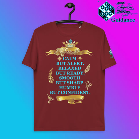 CALM DOWN T-Shirt T-Shirts by XGuidance Burgundy 10