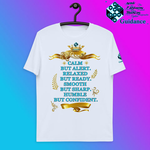 CALM DOWN T-Shirt T-Shirts by XGuidance Serene Blue 15