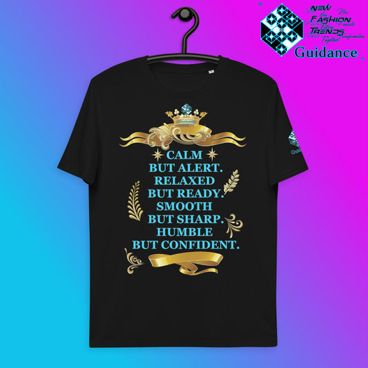 CALM DOWN T-Shirt T-Shirts by XGuidance Black 1