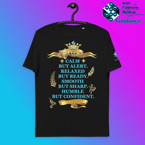 CALM DOWN T-Shirt T-Shirts by XGuidance Black 1