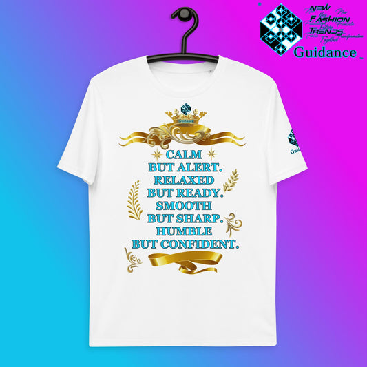 CALM DOWN T-Shirt T-Shirts by XGuidance White 2