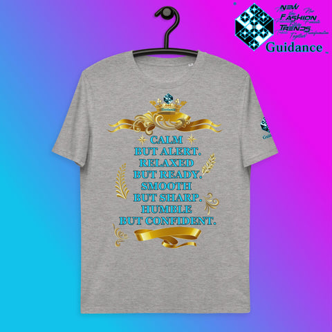 CALM DOWN T-Shirt T-Shirts by XGuidance Heather Grey 4