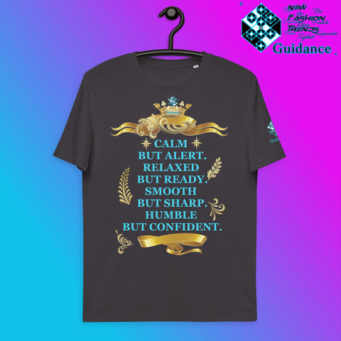 CALM DOWN T-Shirt T-Shirts by XGuidance Anthracite 6