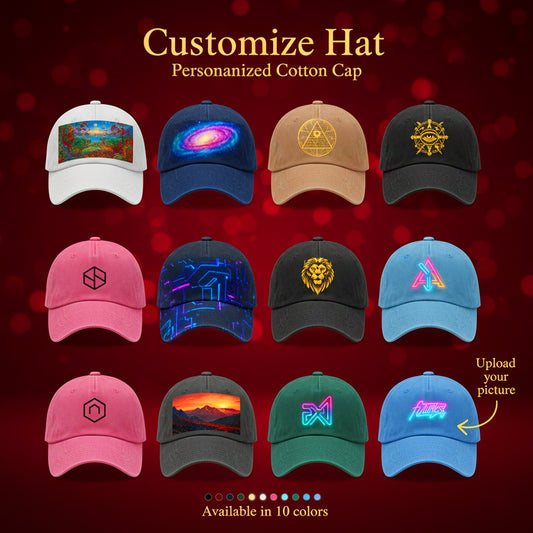 Custom Hat – Personalized Cotton Cap