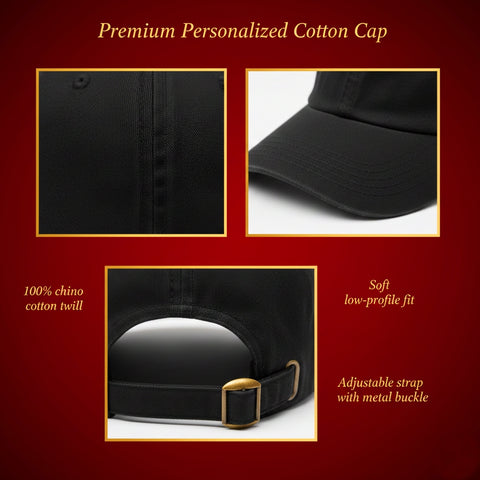 Custom Hat – Personalized Cotton Cap