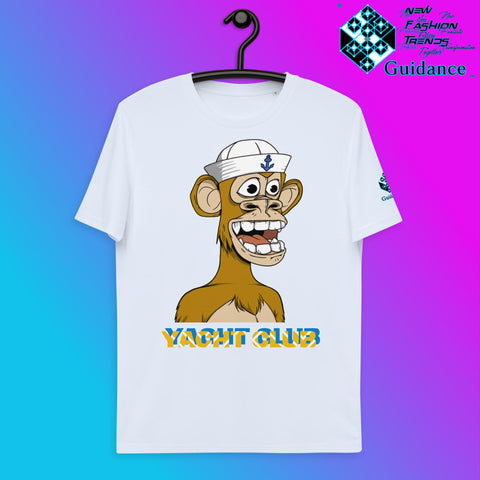 Captain Monkey T-Shirt T-Shirts by XGuidance Serene Blue 14