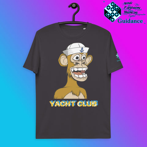 Captain Monkey T-Shirt T-Shirts by XGuidance Anthracite 6