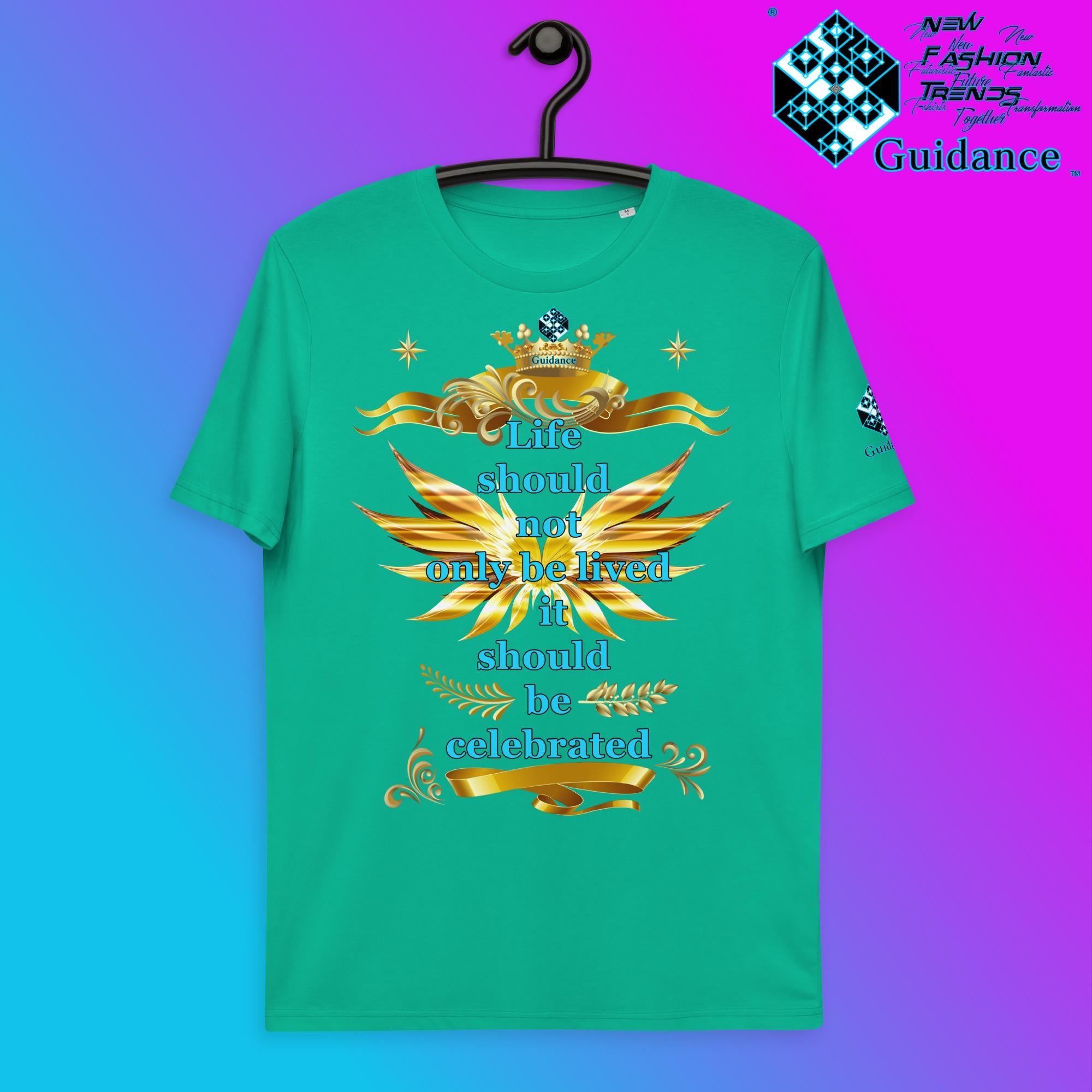 Celebrated Life T-Shirt T-Shirts by XGuidance Go Green 13