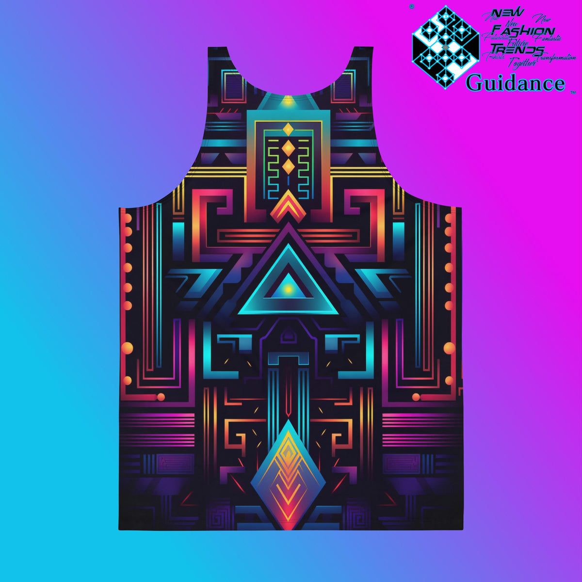Celestial Circuitry – Tank Top Tank Top by XGuidance XS 2