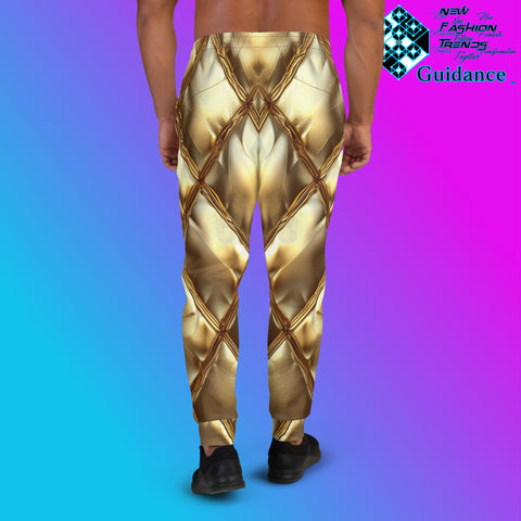 Celestial Geometric Joggers – Light Pattern Pants by XGuidance XS 2