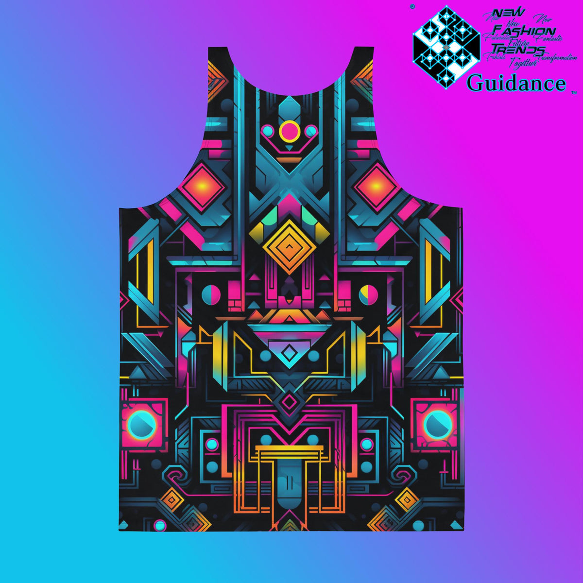 Celestial Grid – Tank Top Tank Top by XGuidance XS 2