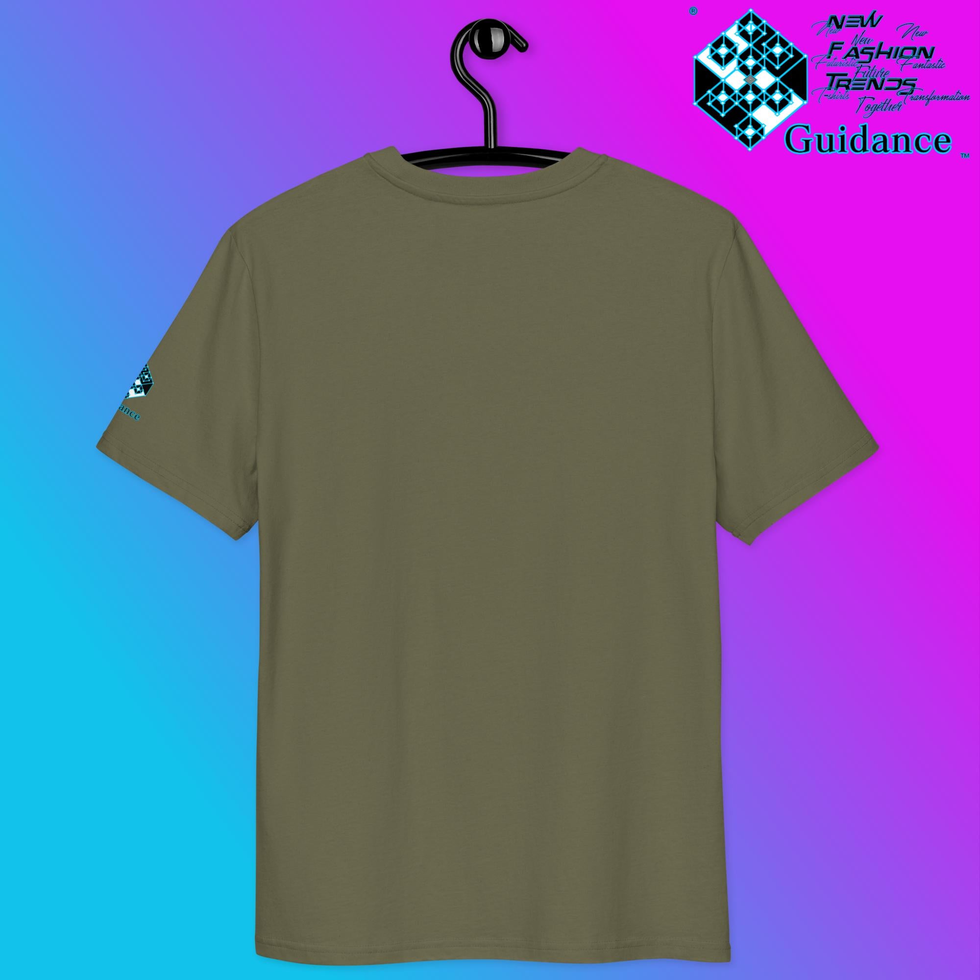 Celestial Guardian Tee – Divine Gold Armor & Cosmic Power by XGuidance Black 27