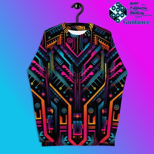 Celestial Pathway Rash Guard Swim Shirt Rash Guard by XGuidance XS 1