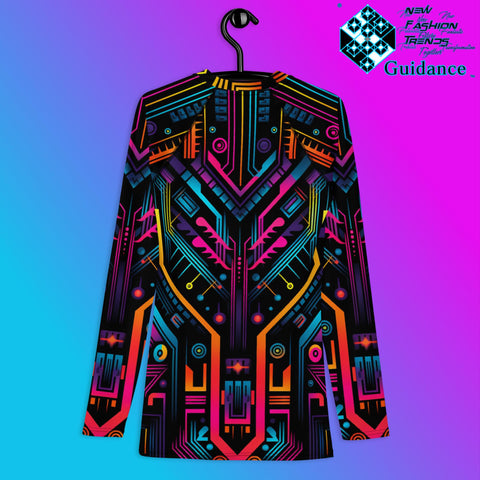 Celestial Pathway Rash Guard Swim Shirt Rash Guard by XGuidance XS 2