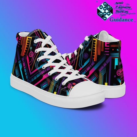 Celestial Pathway – Sneakers of Divine Guidance Sneakers by XGuidance Black 7