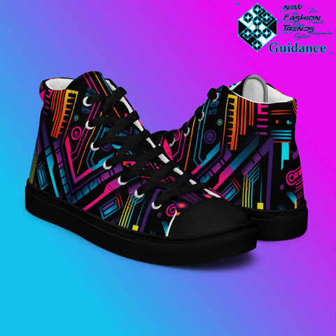 Celestial Pathway – Sneakers of Divine Guidance Sneakers by XGuidance Black 8