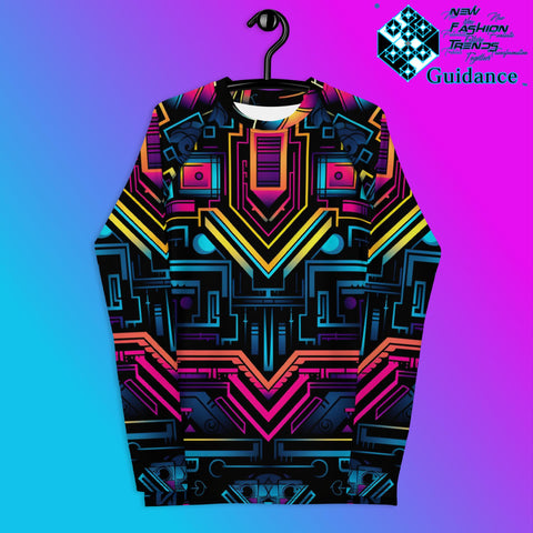 Celestial Protector Rash Guard Swim Shirt Rash Guard by XGuidance XS 1
