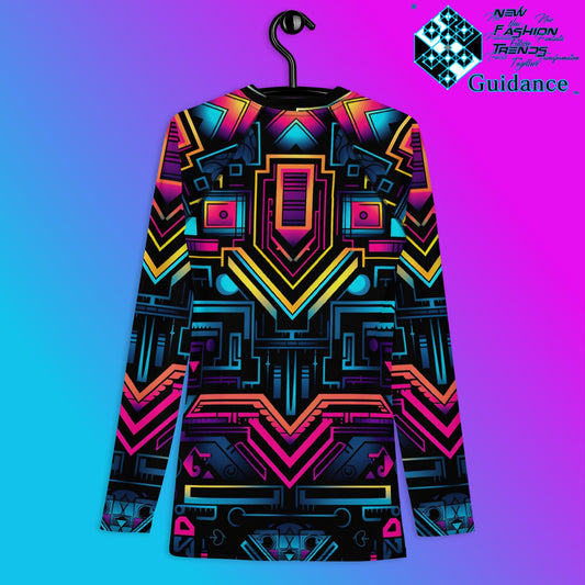 Celestial Protector Rash Guard Swim Shirt Rash Guard by XGuidance XS 2