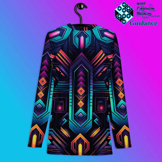 Celestial Shield Rash Guard Swim Shirt Rash Guard by XGuidance XS 2