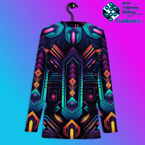Celestial Shield Rash Guard Swim Shirt Rash Guard by XGuidance XS 2