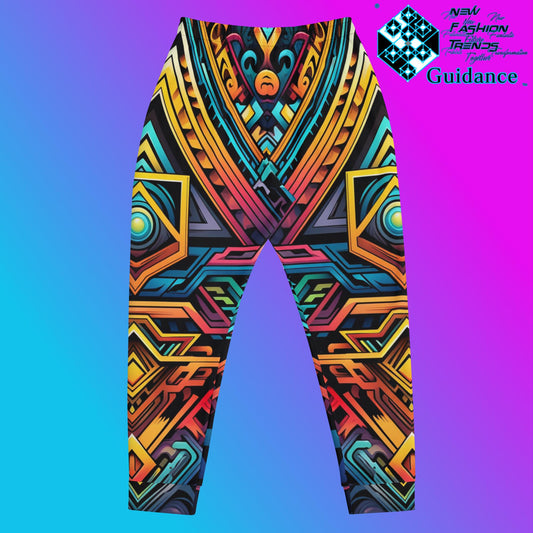 Celestial Threads Jogger Pants – Sacred Festival Streetwear by XGuidance XS 2