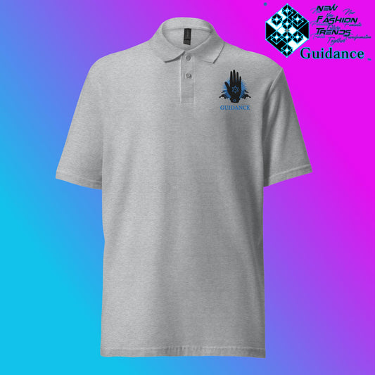 Celestial Touch - Polo Shirt Polo Shirts by XGuidance Sport Grey 2