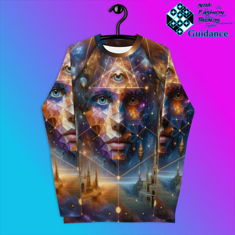 Celestial Visage Sleeve with Cosmic Face Design by XGuidance XS 1