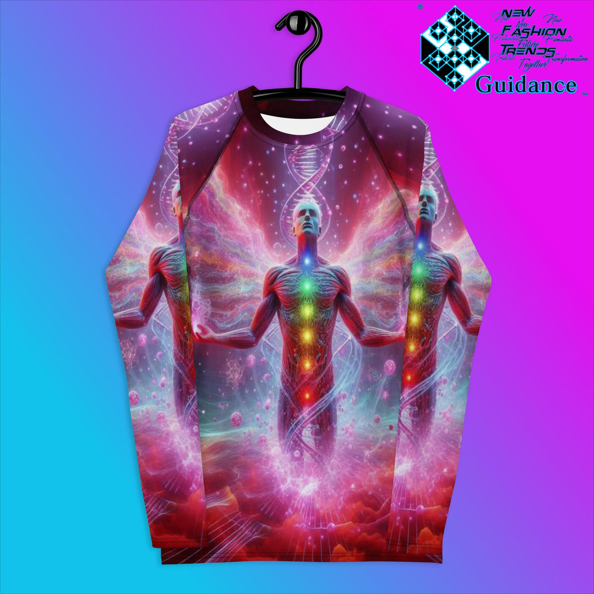 Chakra Awakening Sleeve with Spiritual Energy Design by XGuidance XS 1