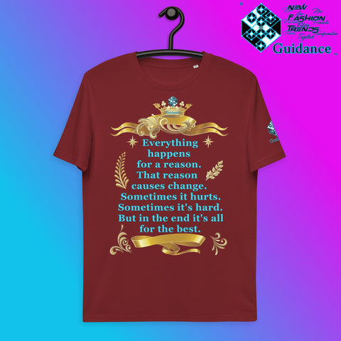 Change for the Best T-Shirt T-Shirts by XGuidance Burgundy 10