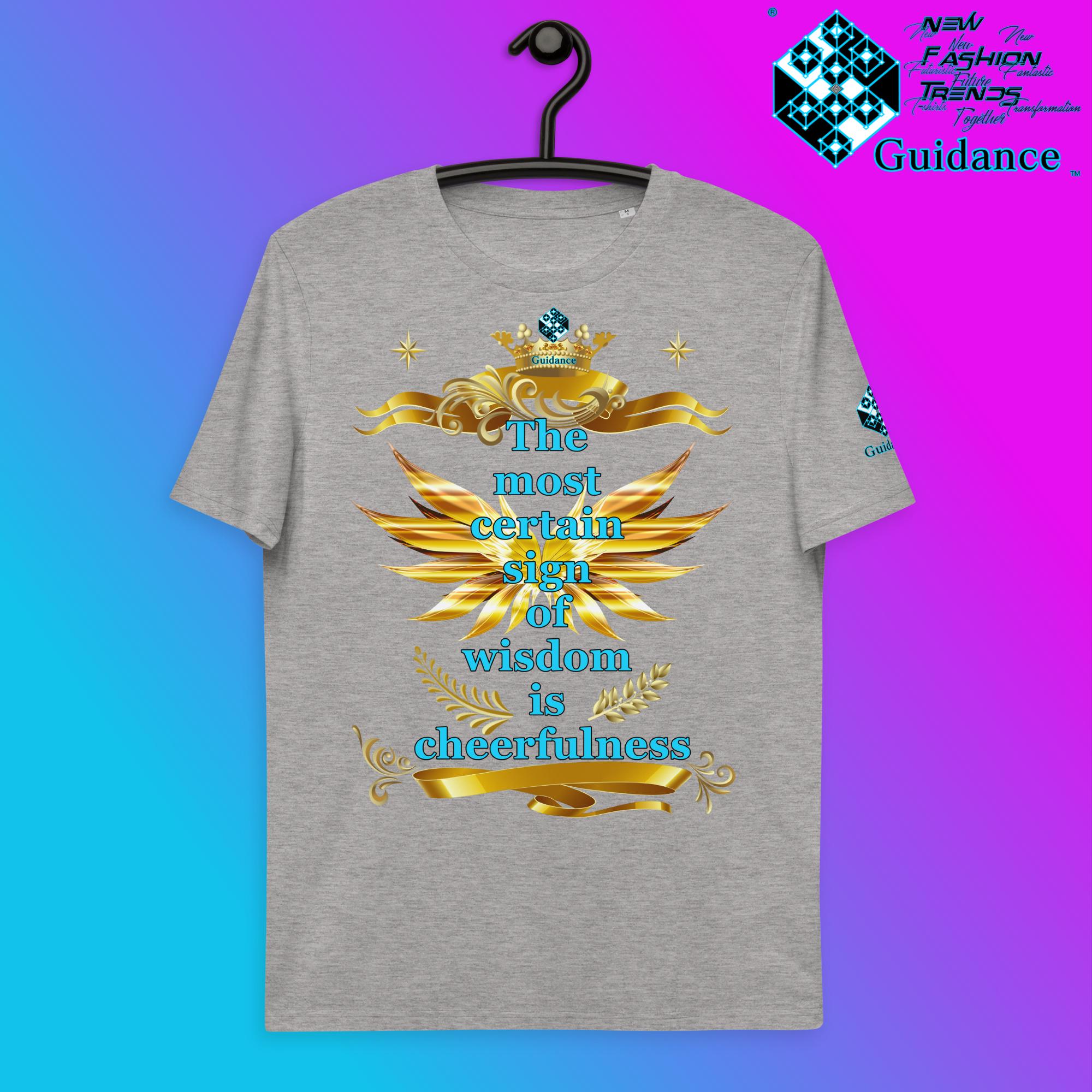 Cheerfulness T-Shirt T-Shirts by XGuidance Heather Grey 4