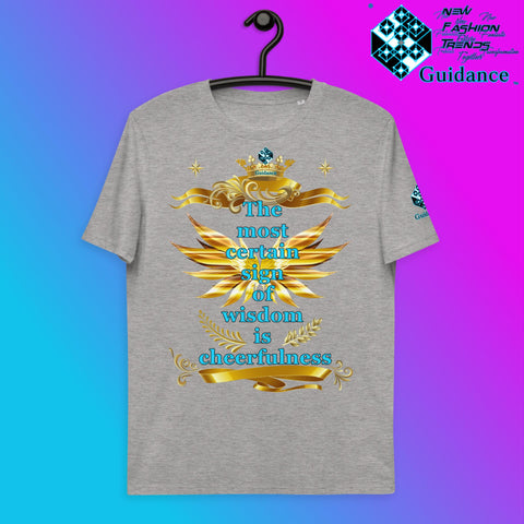 Cheerfulness T-Shirt T-Shirts by XGuidance Heather Grey 4
