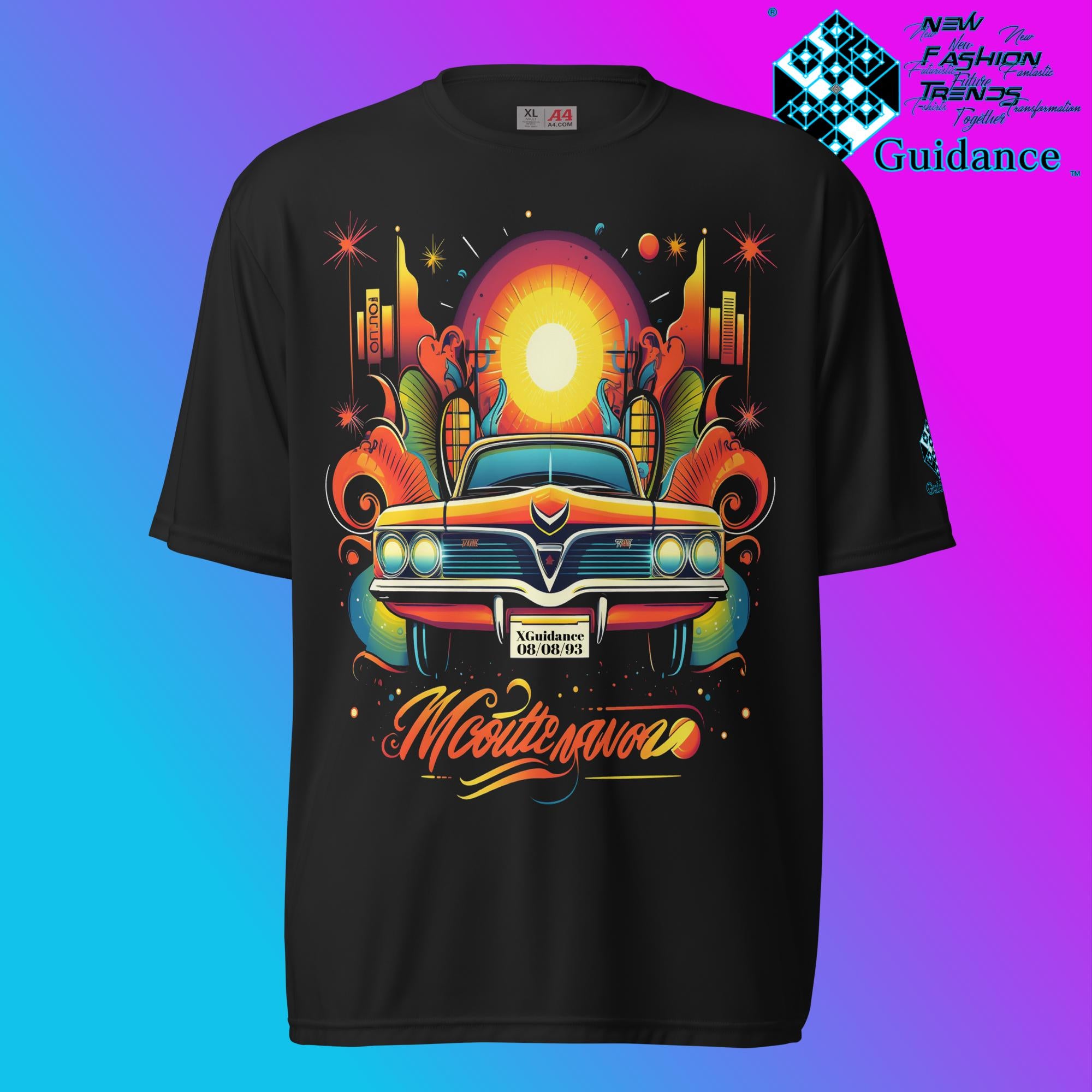 Classic Cruise Vintage T Shirt by XGuidance Black 1