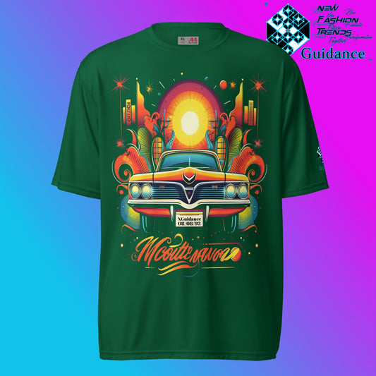 Classic Cruise Vintage T Shirt by XGuidance Forest Green 2