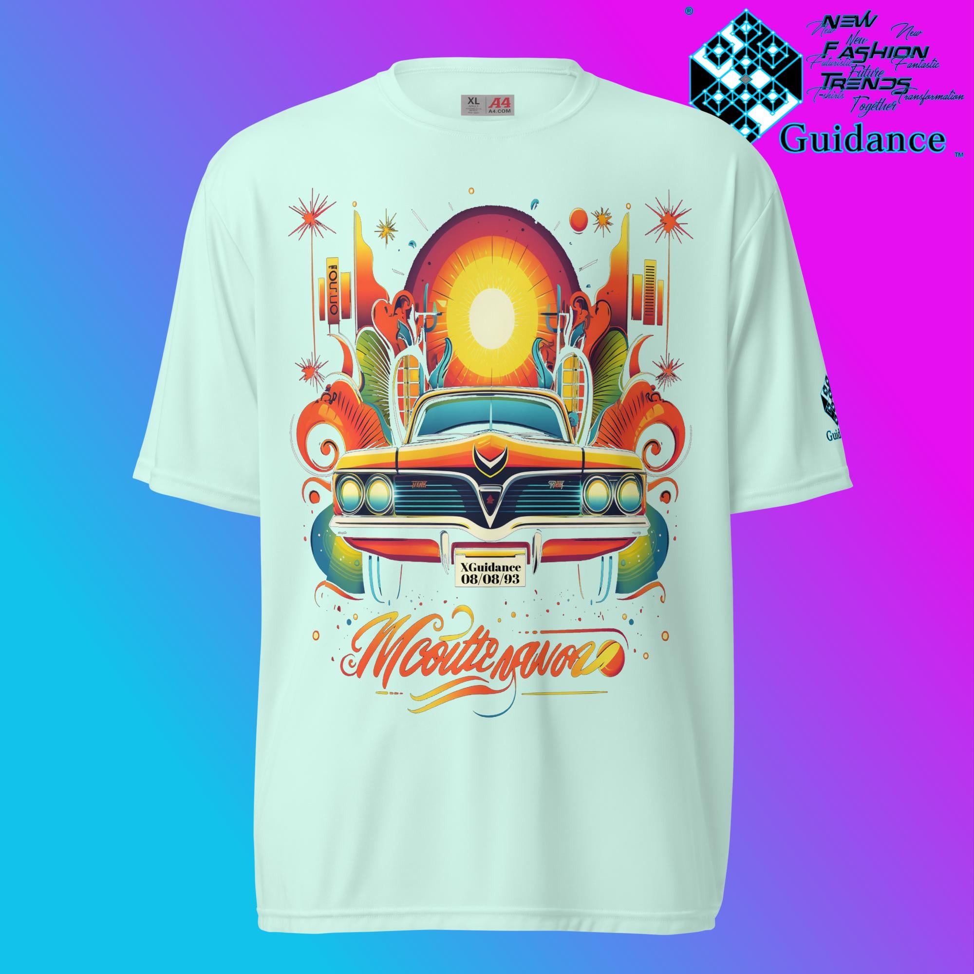 Classic Cruise Vintage T Shirt by XGuidance Pastel Mint 5