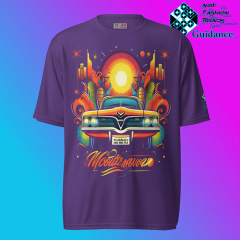 Classic Cruise Vintage T Shirt by XGuidance Purple 6