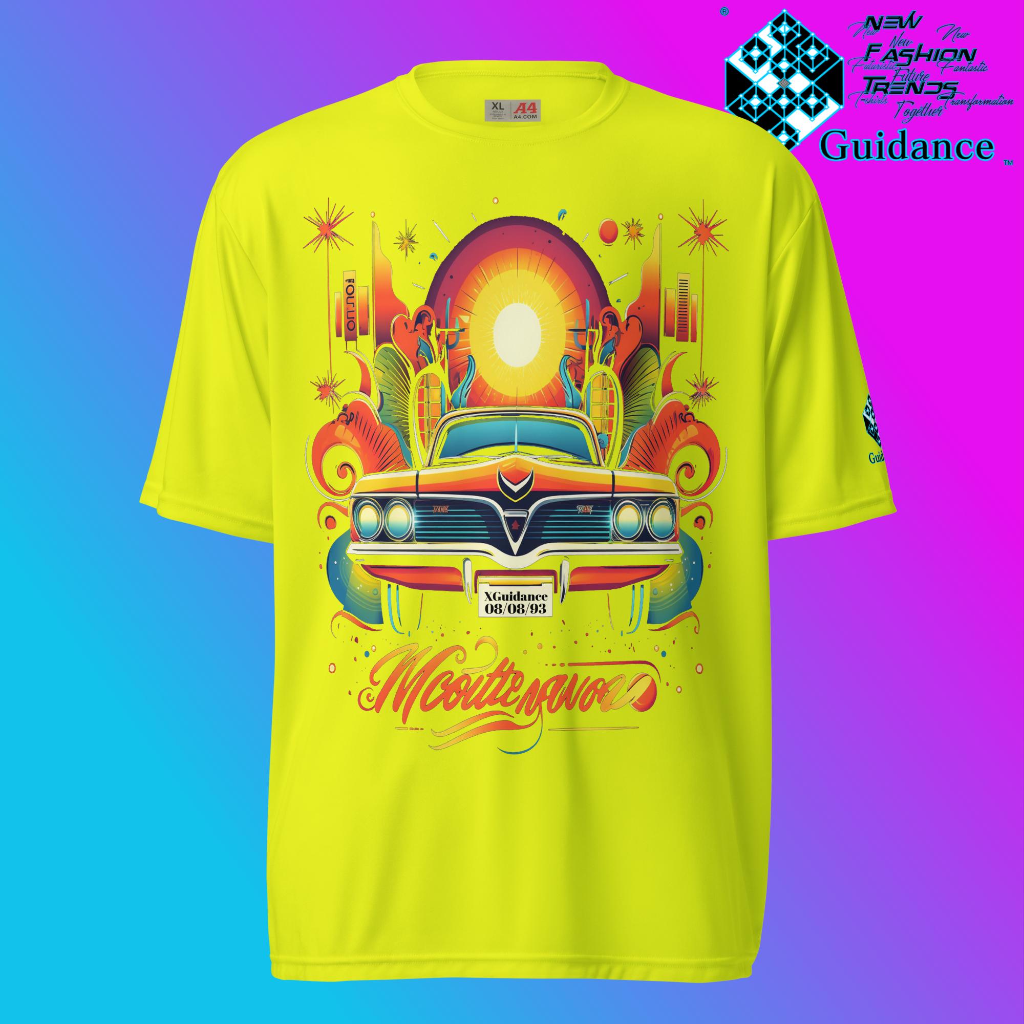 Classic Cruise Vintage T Shirt by XGuidance Safety Yellow 9