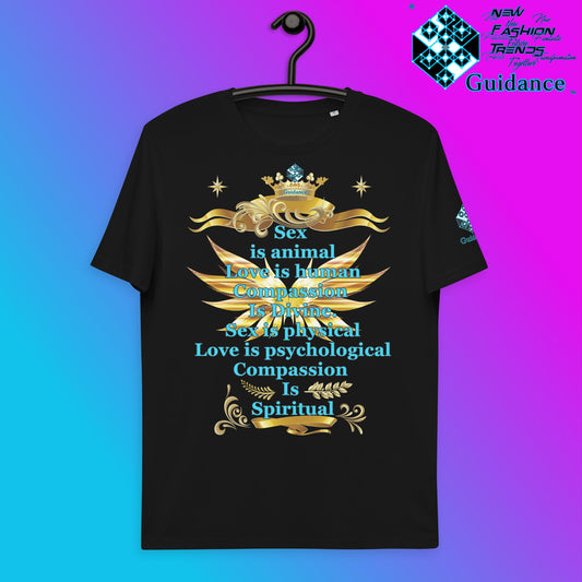 Compassion T-Shirt T-Shirts by XGuidance Black 1