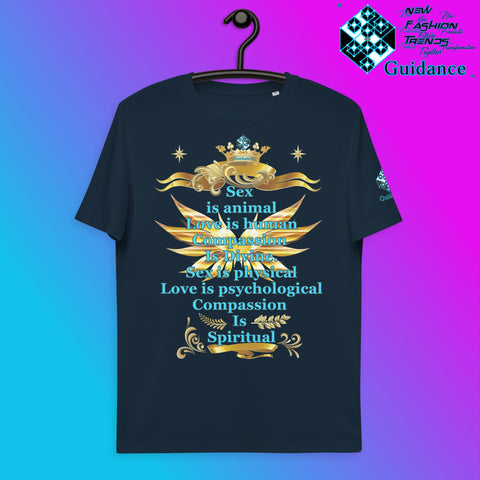 Compassion T-Shirt T-Shirts by XGuidance French Navy 3
