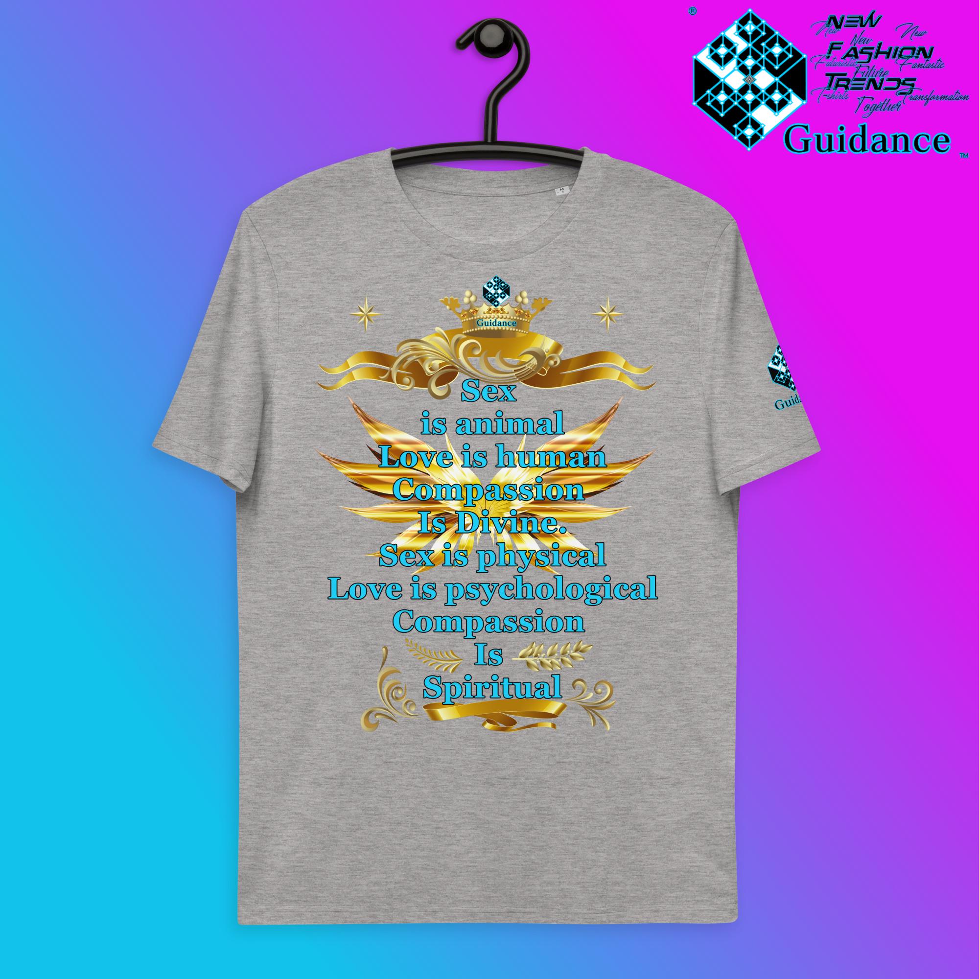 Compassion T-Shirt T-Shirts by XGuidance Heather Grey 4