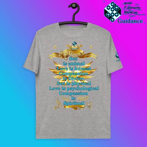 Compassion T-Shirt T-Shirts by XGuidance Heather Grey 4