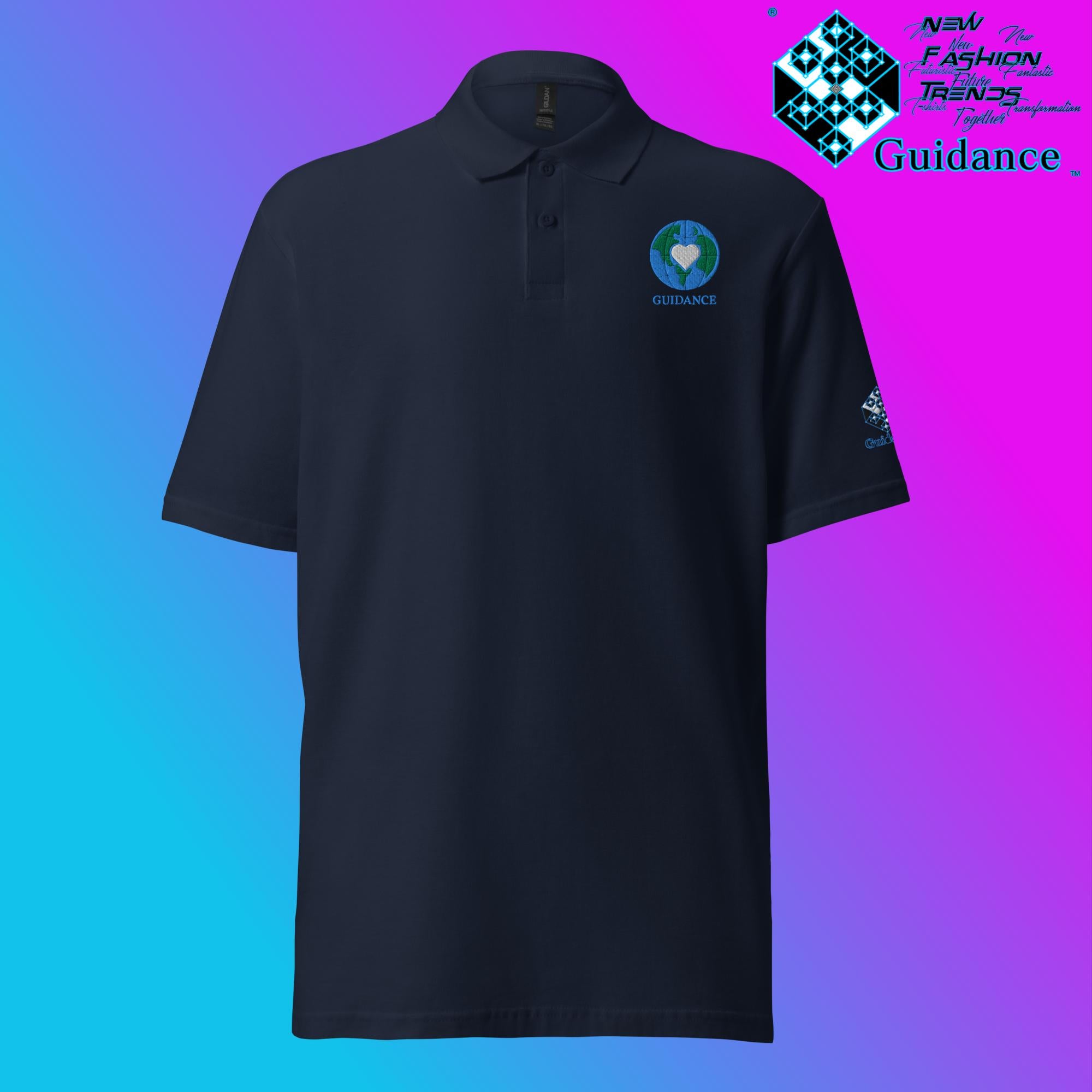 Core Love - Polo Shirt Polo Shirts by XGuidance Navy 5