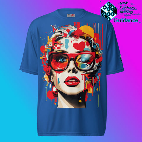 Cosmic Feminine Retro T Shirt by XGuidance Royal 8