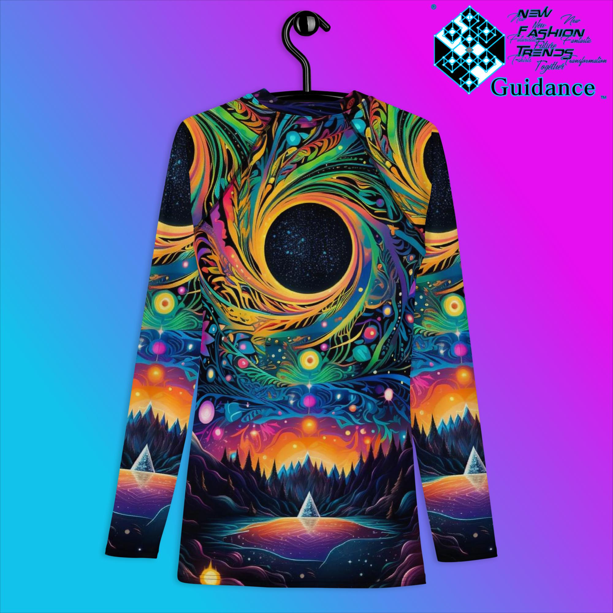 Cosmic Fusion Sleeve with Black Hole Galaxy Design by XGuidance XS 2