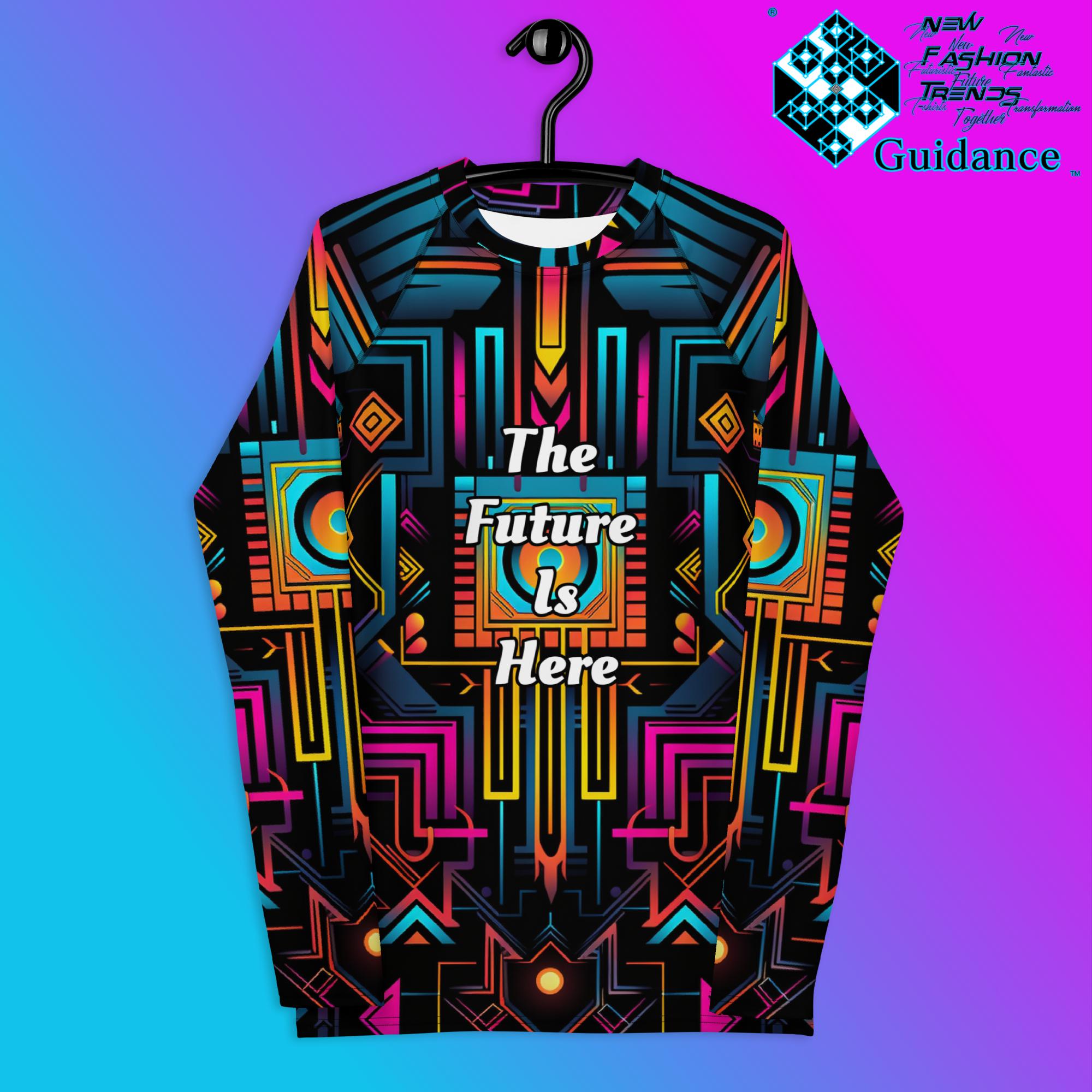 Cosmic Matrix Rash Guard Swim Shirt Rash Guard by XGuidance XS 1