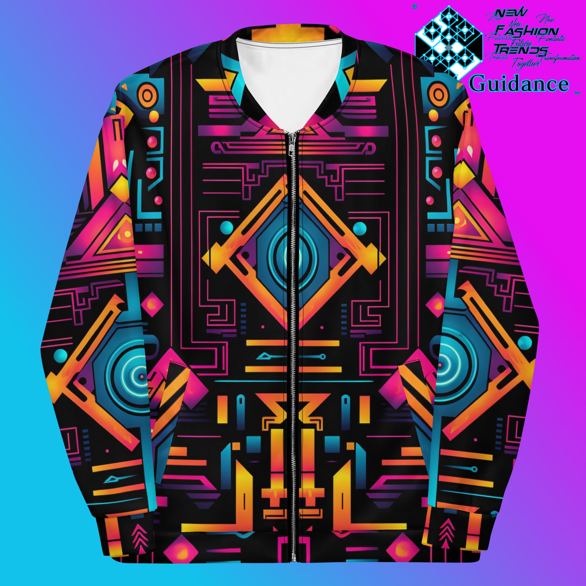 Cosmic Sentinel Bomber Jackets Bomber Jackets by XGuidance XS 1