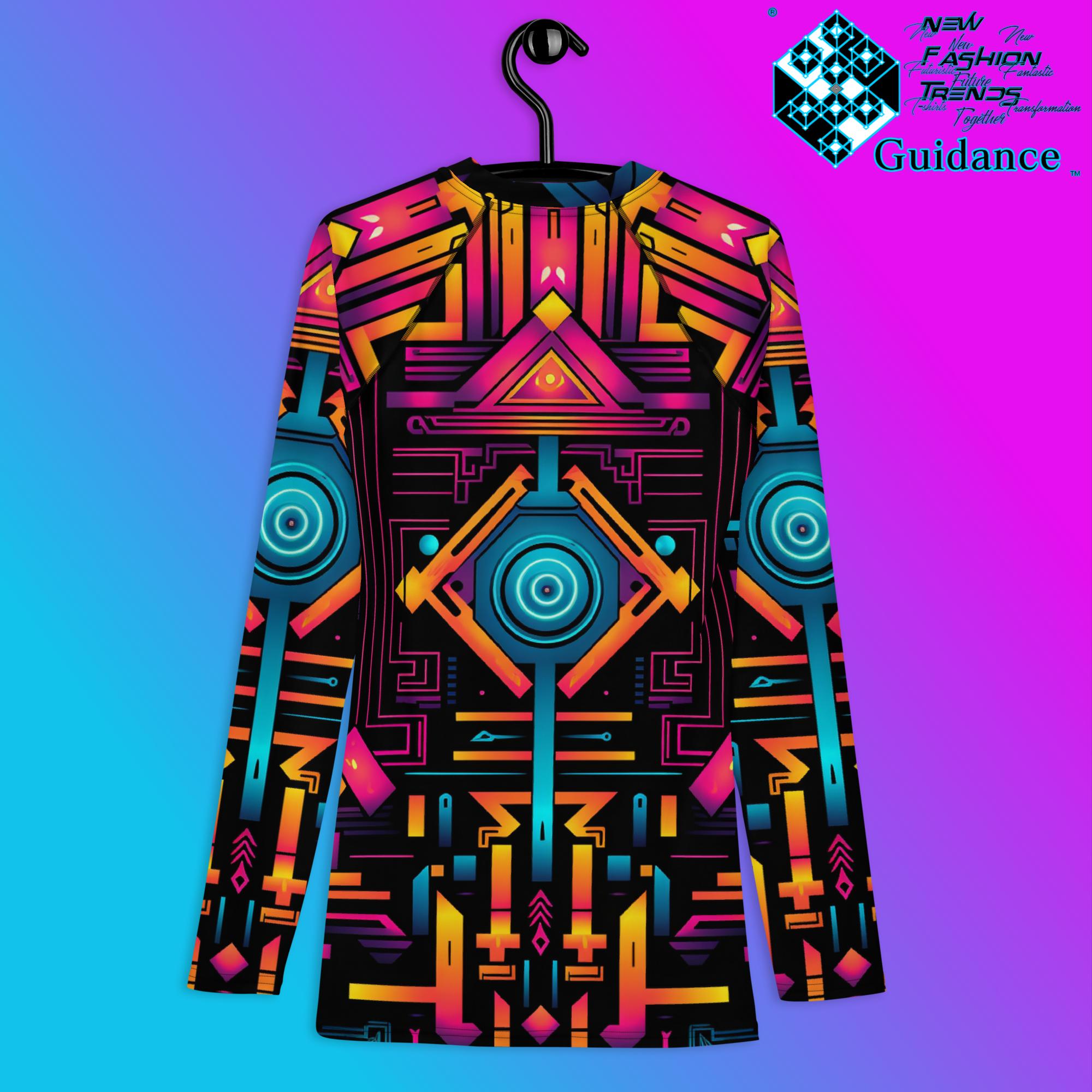 Cosmic Sentinel Rash Guard Swim Shirt Rash Guard by XGuidance XS 2