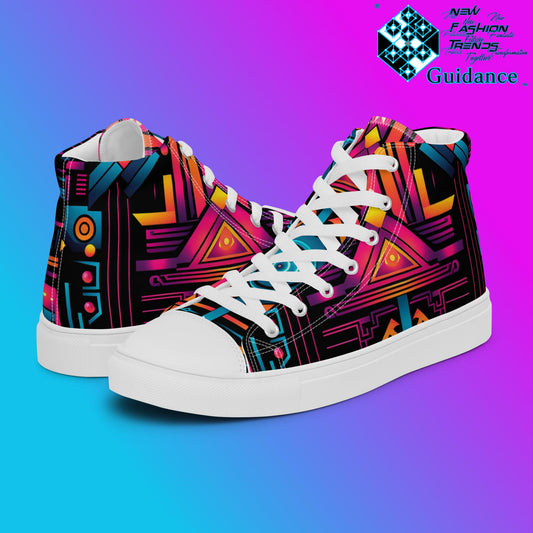 Cosmic Sentinel – Sneakers Protective Energy Sneakers by XGuidance White 1